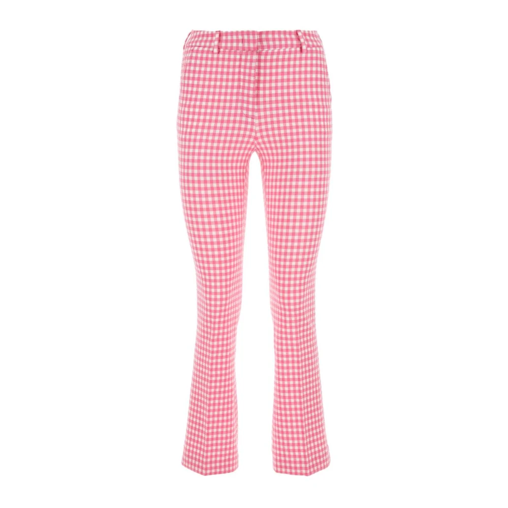 PT Torino Wide Trousers Pink Dames