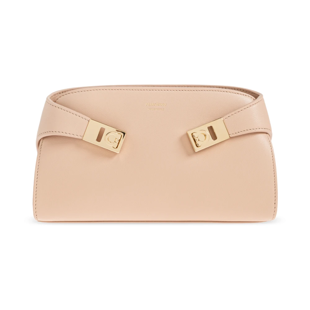 Ferragamo , Cross Body Bags, Female, Pink, One Size, Hug Bag