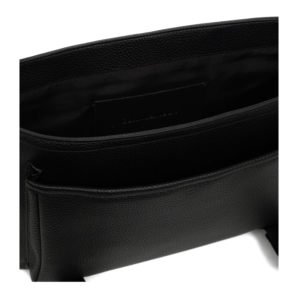 Calvin Klein Jeans Verstelbare Band Sluiting Aktetas Logo Black Heren