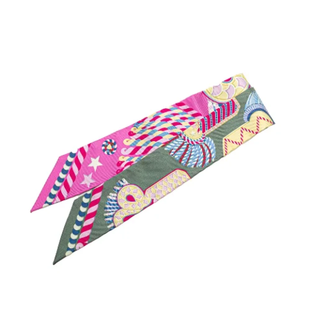 Pre-owned > Pre-owned Accessories > Pre-owned Scarves - - Hermès Vintage - Modalova
