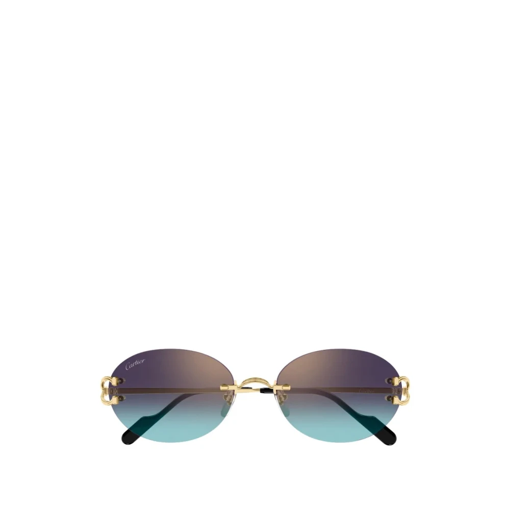 Cartier Unisex Yellow Sunglasses, 55 Mm, Ct0551s Sunglasses