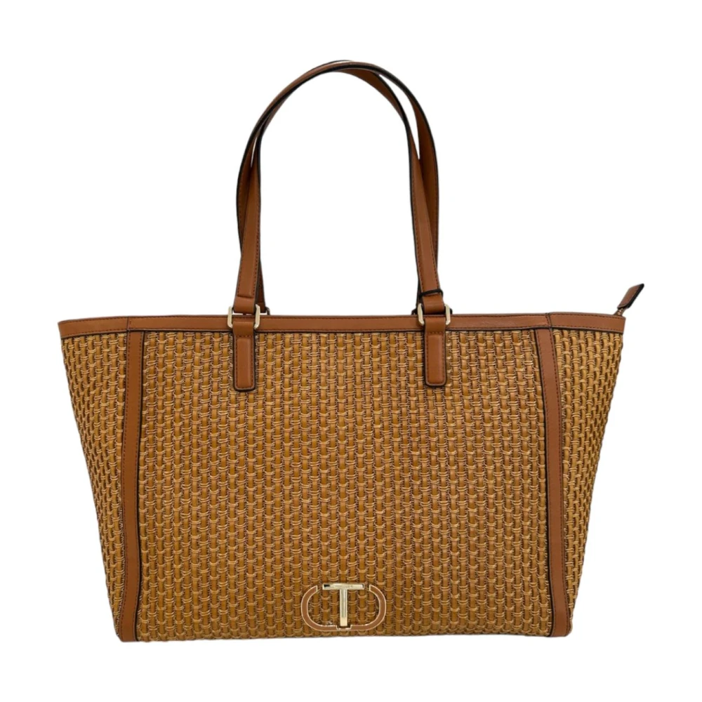 Twinset Stijlvolle Handtassen voor Trendy Vrouwen Brown Dames
