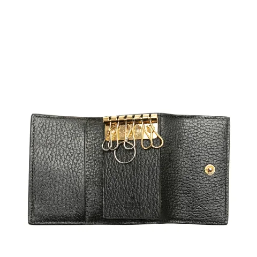 Gucci Vintage Pre-owned Canvas key-holders Beige Dames