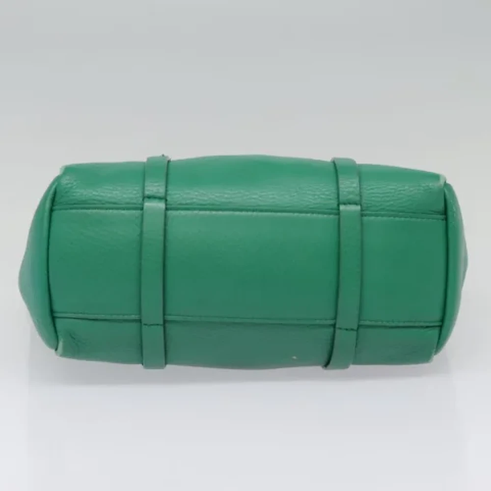 Balenciaga Vintage Pre-owned Leather totes Green Dames
