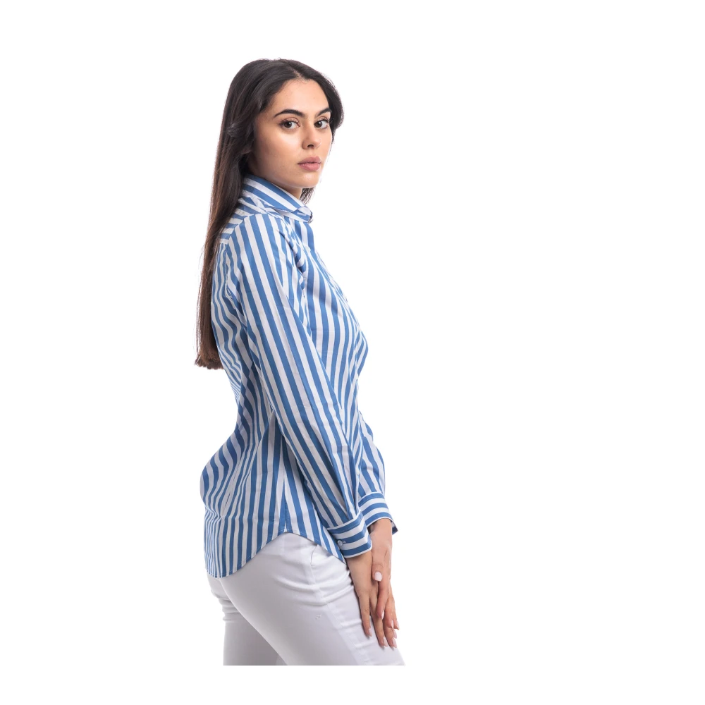 Xacus Slim Fit Overhemd Multicolor Dames