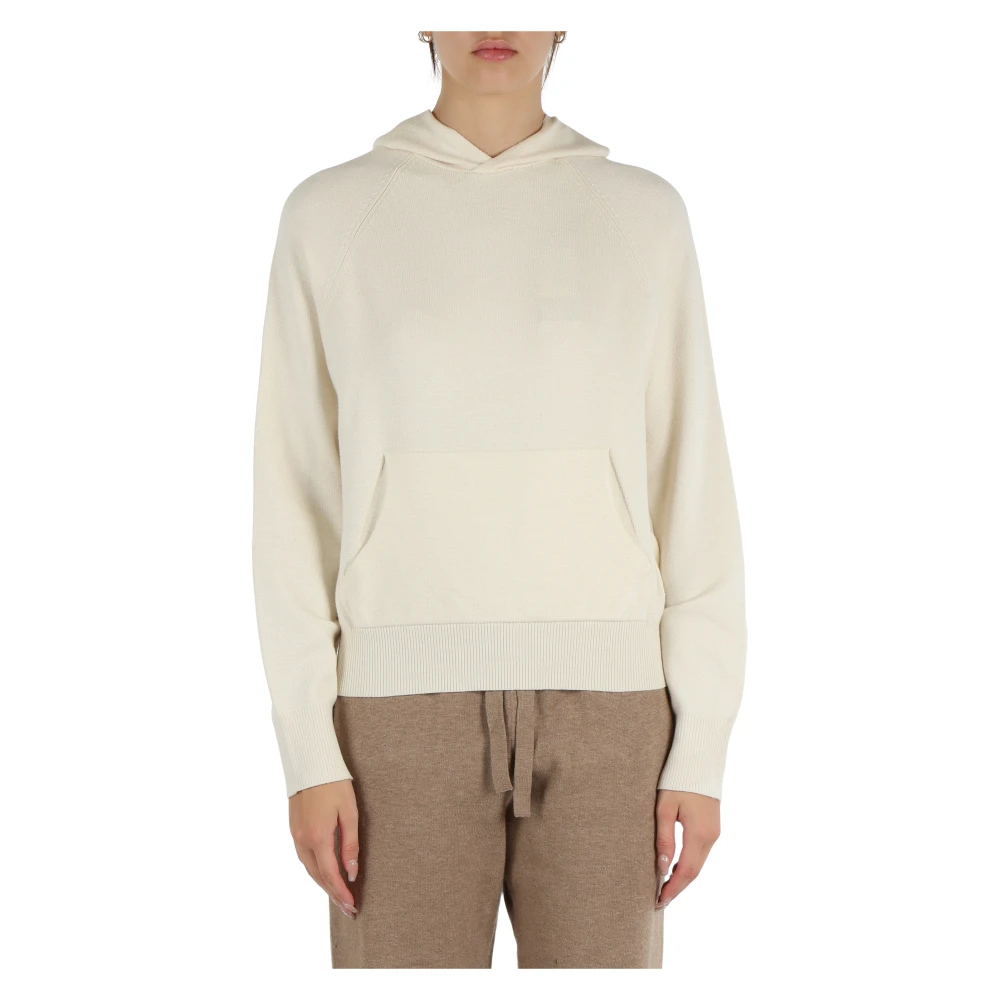 Replay Hoodie van viscosemix Beige Dames