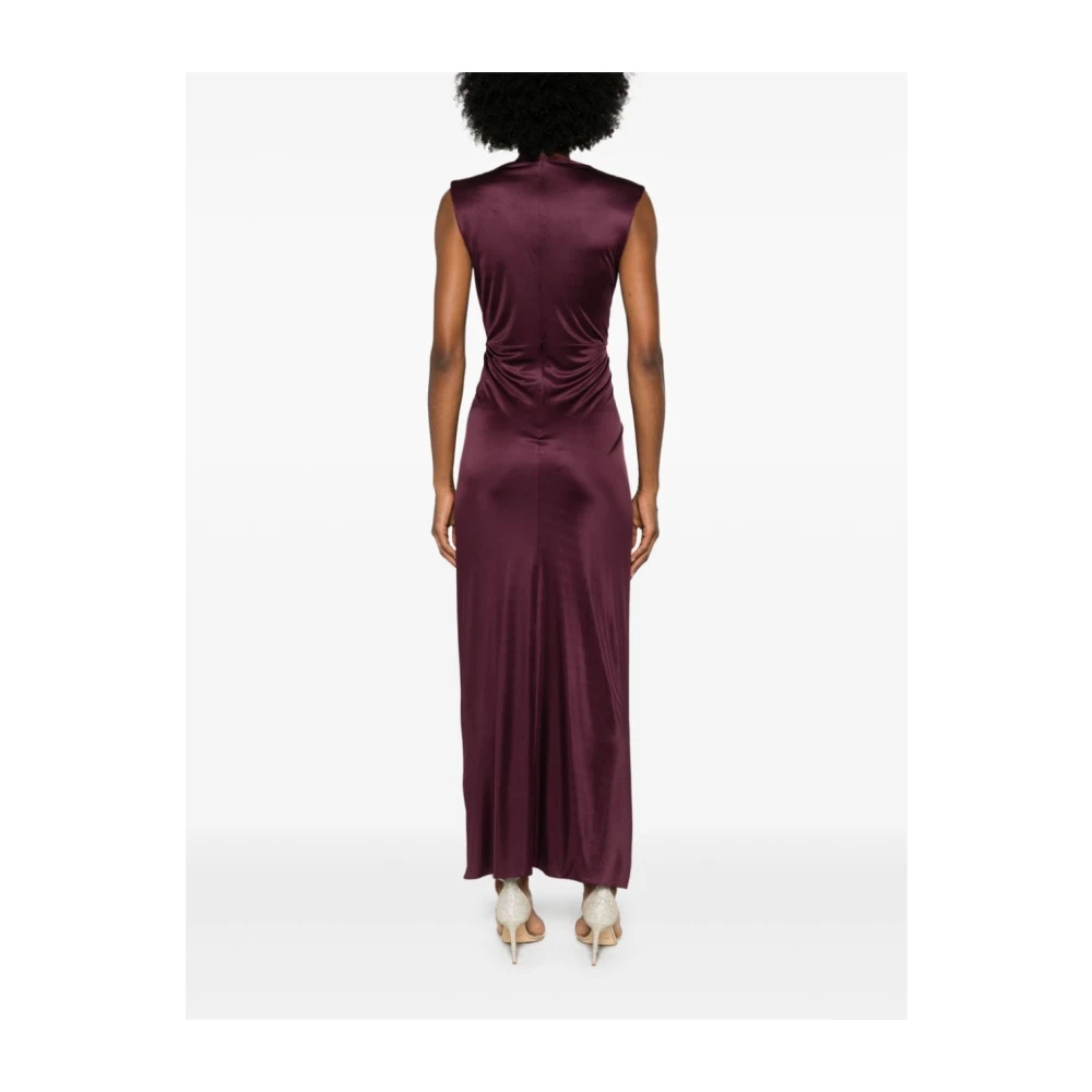 Costarellos Rode Elegante Jurk Aw24 Red Dames