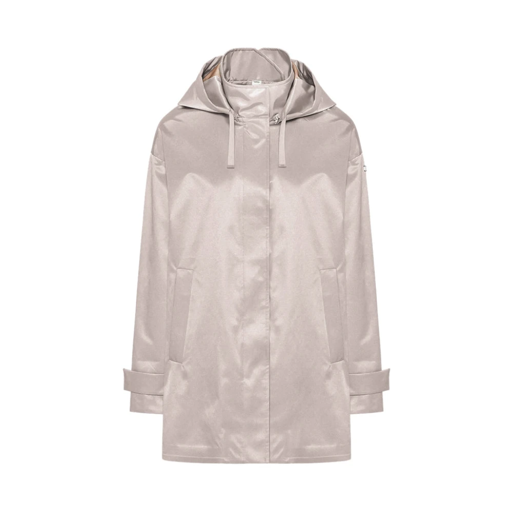 Duno Women's Beige Stylish Trench Coat - Light Jackets - L - Jackets