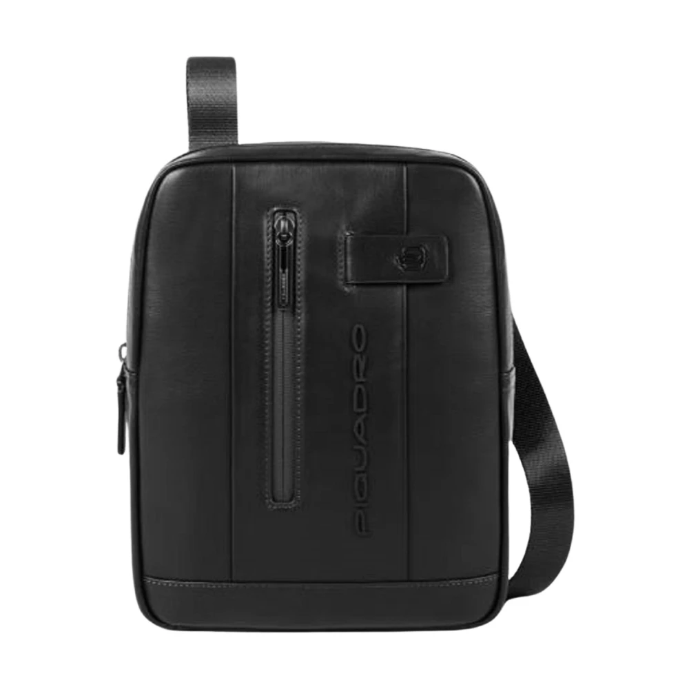 Piquadro Men's Black Bags Shoulder Bag Ss23 - Cross Body Messenger - One Size - Bags