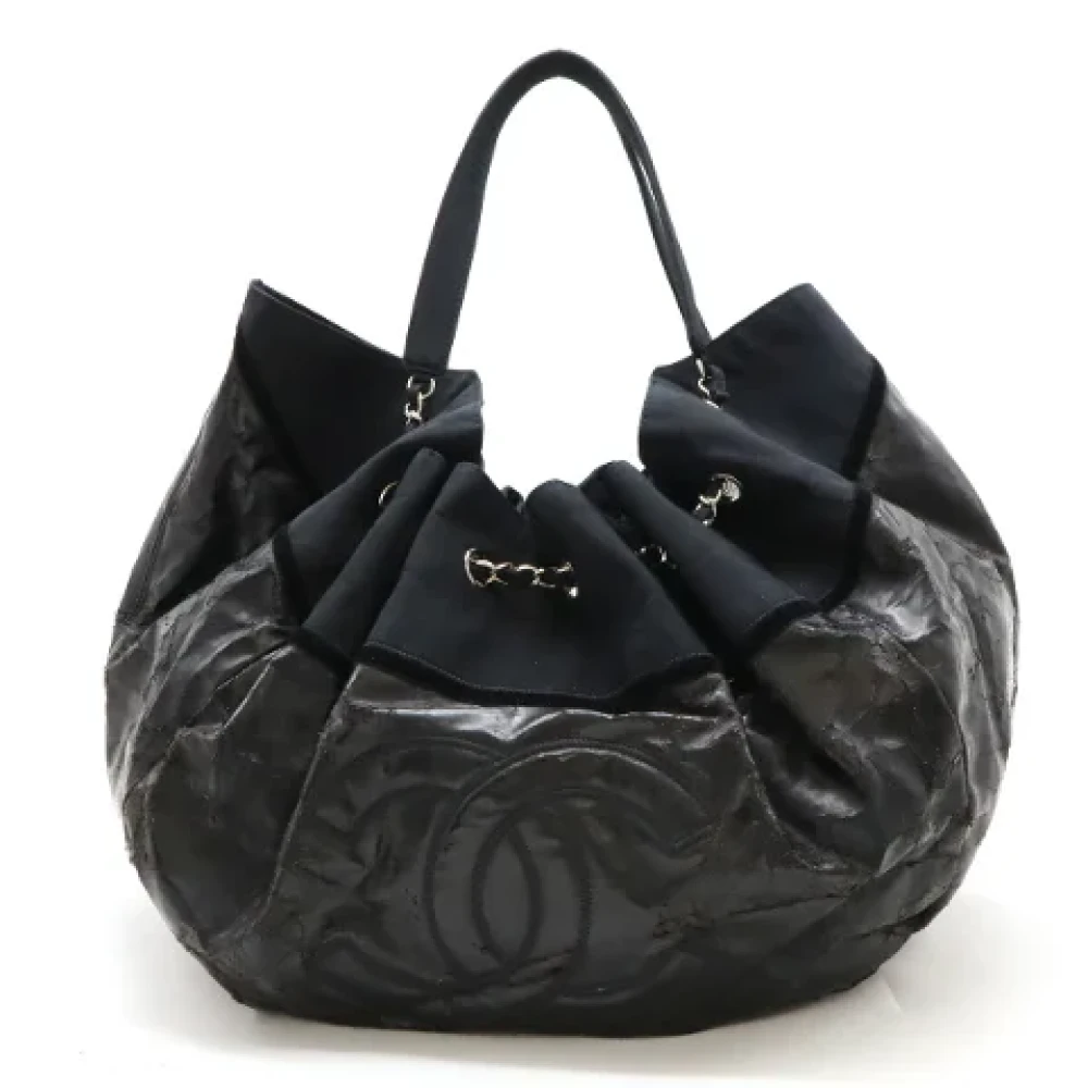 Chanel Vintage Pre-owned Plastic chanel-bags Black Dames
