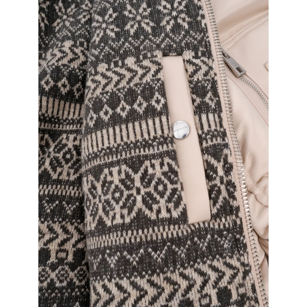 Giorgio Brato Urban Bomber Jack Beige Dames