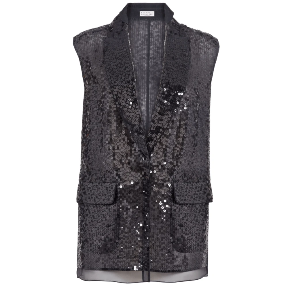 Jackets > Vests - - Brunello Cucinelli - Modalova