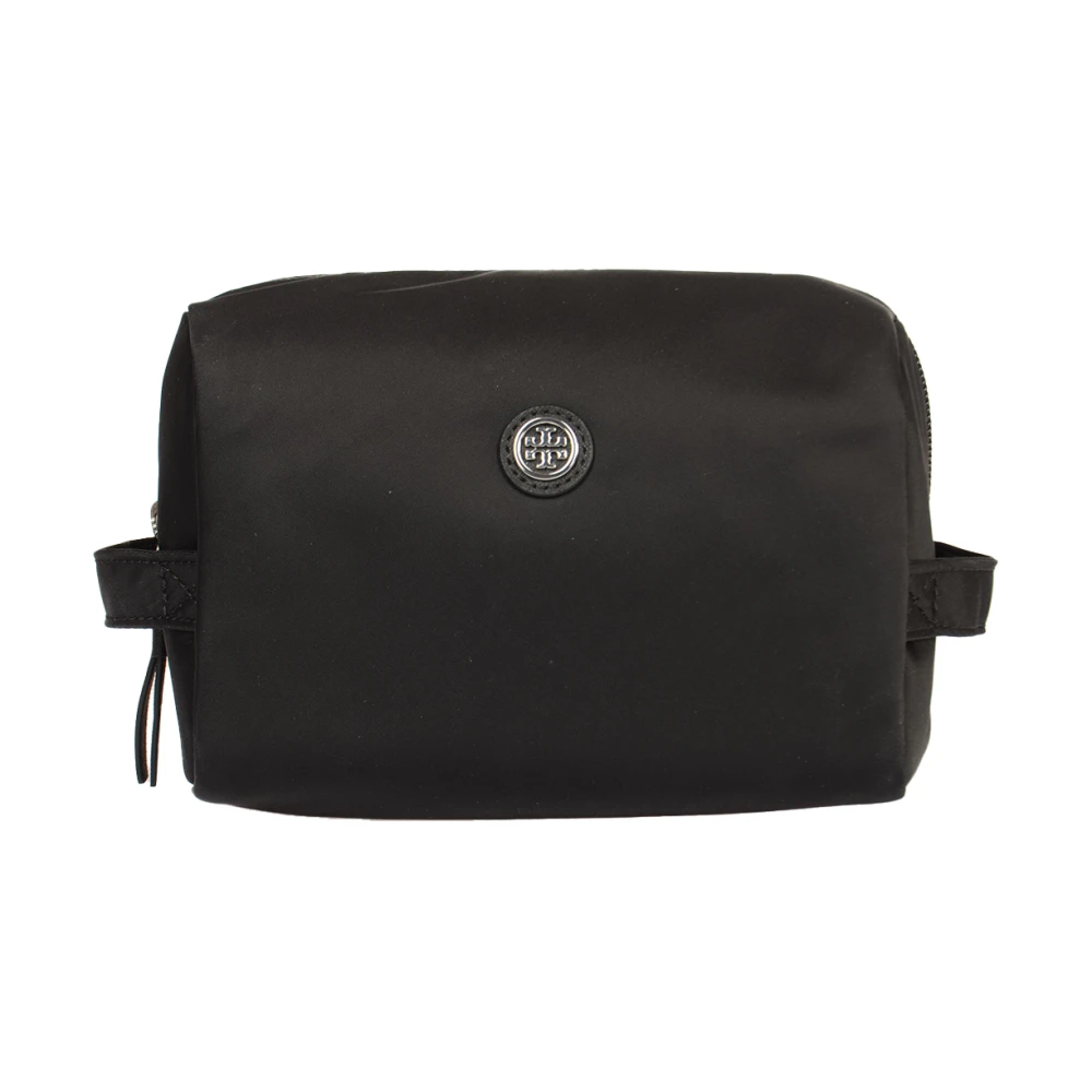 TORY BURCH Zwarte Cosmetische Tas Virginia Large Black Dames