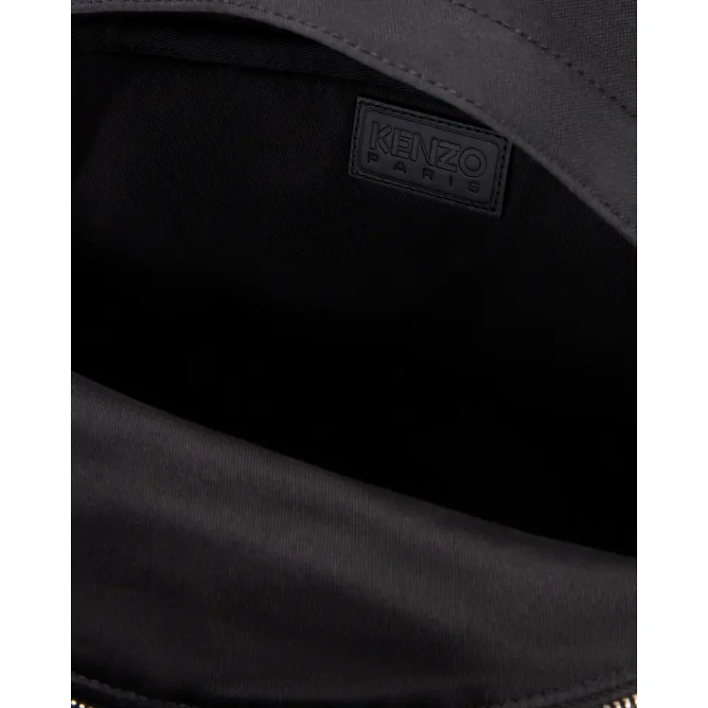 Kenzo Zwarte rugzak met GRAPHY-logo Black Heren