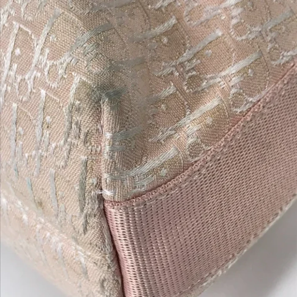 Dior Vintage Pre-owned Fabric dior-bags Pink Dames