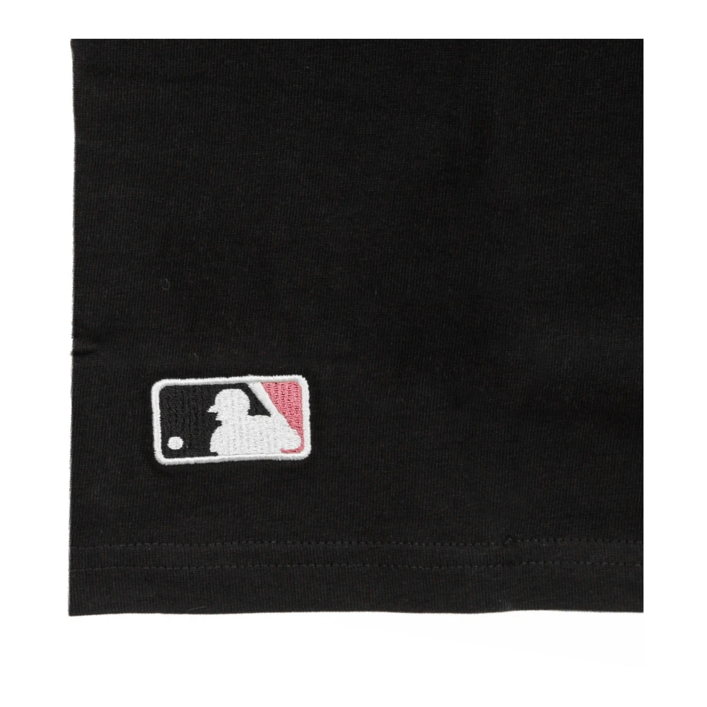 new era MLB Big Logo Oversized Tee Neyyan Black Heren