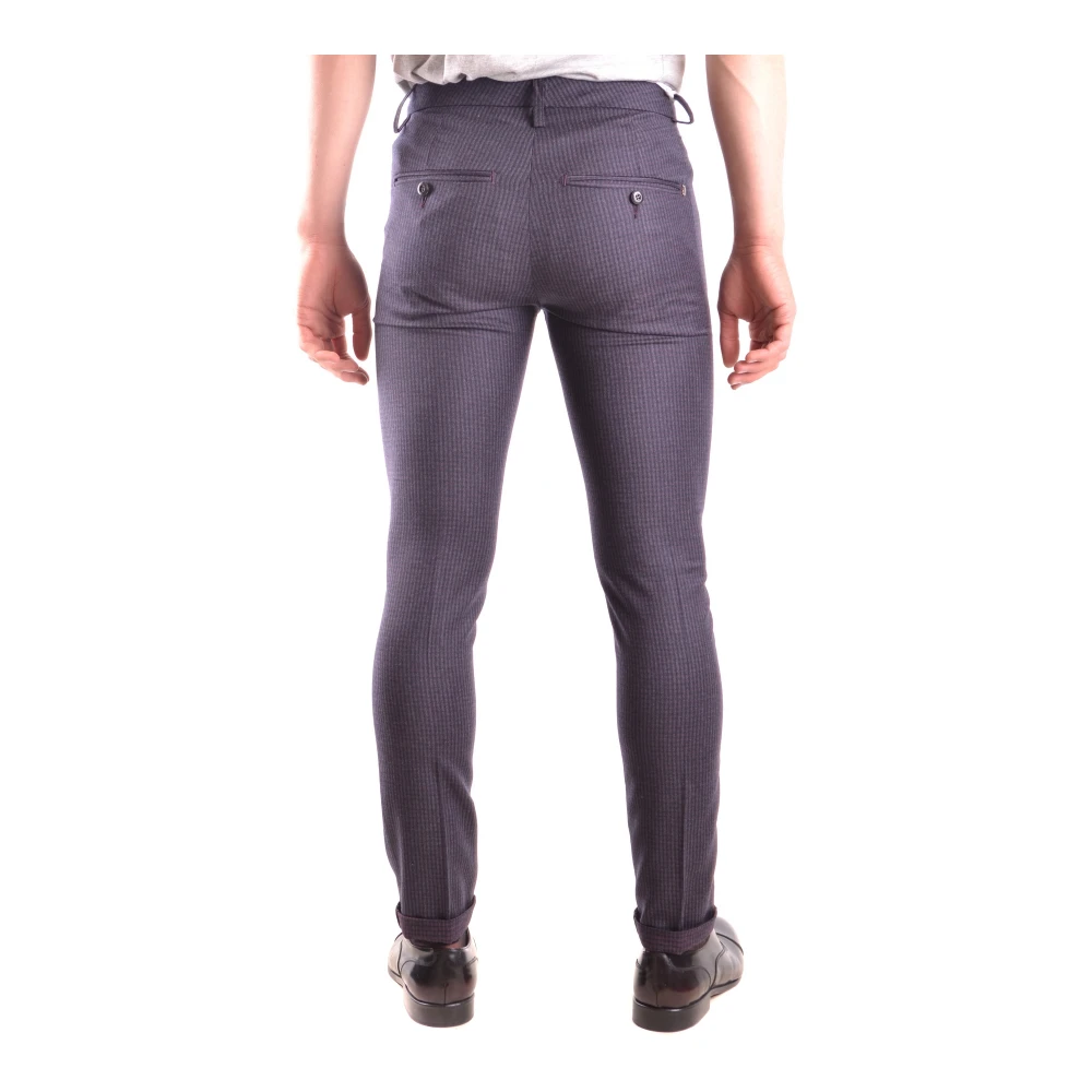 Dondup Smal gesneden broek Blue Heren