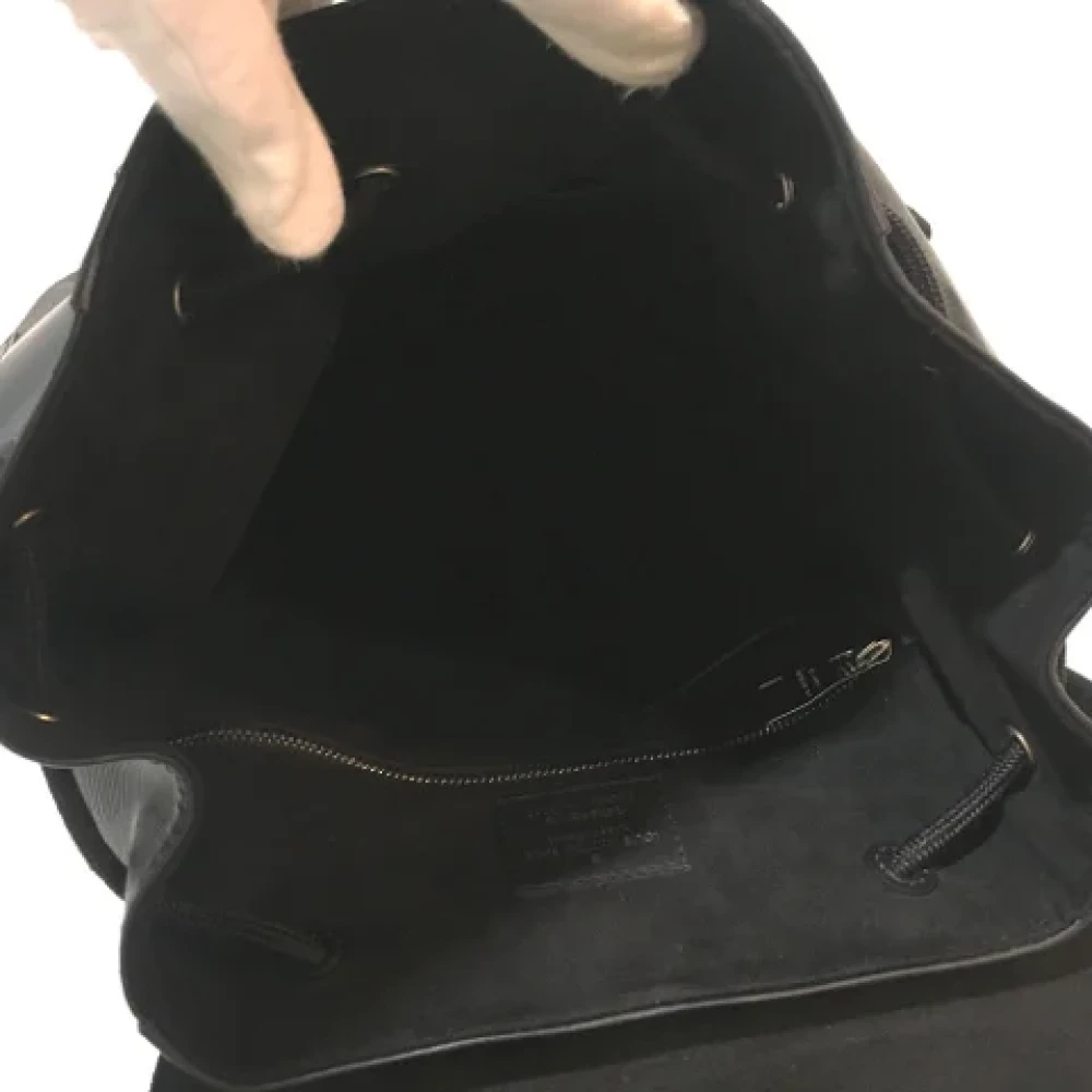 Louis Vuitton Vintage Pre-owned Leather shoulder-bags Black Heren