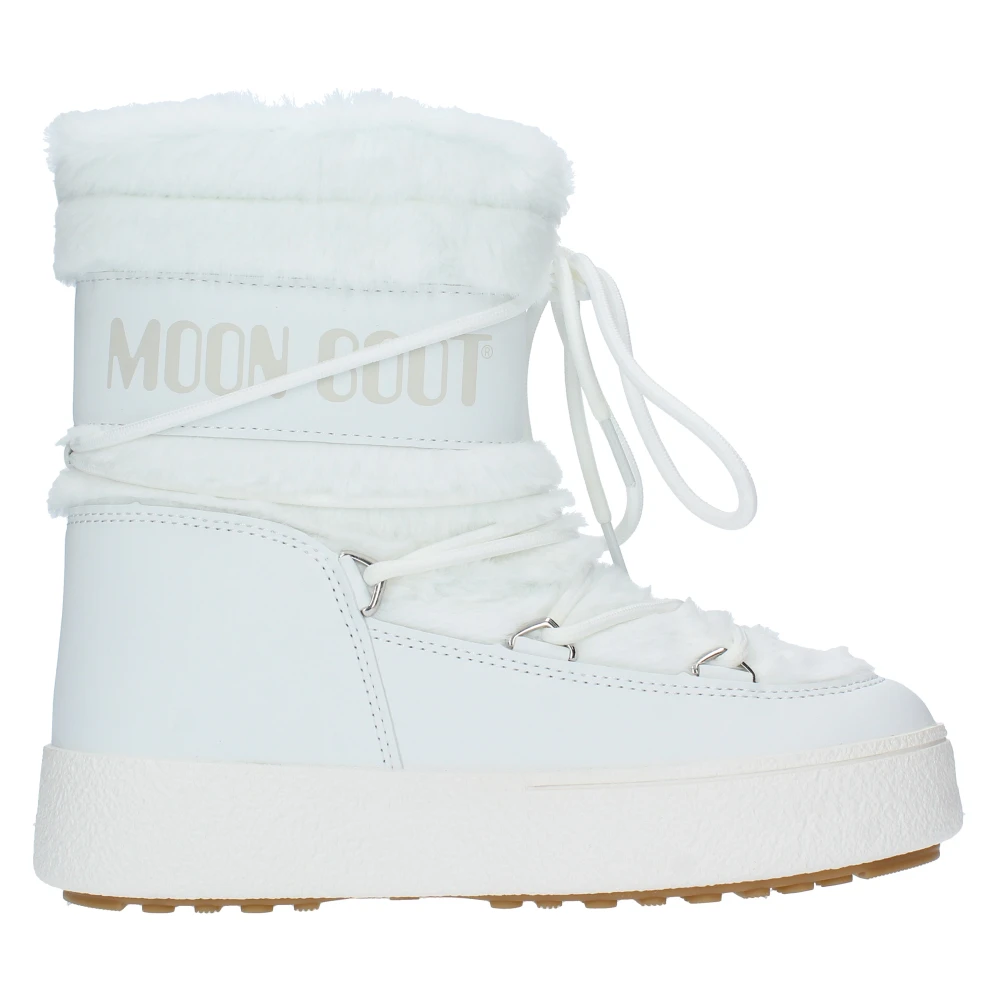 Moon Boot Ltrack Faux FUR Snöskor White, Dam