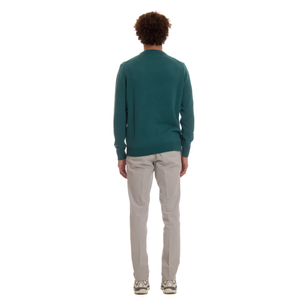 Ballantyne Groene Classic Diamond Trui Green Heren