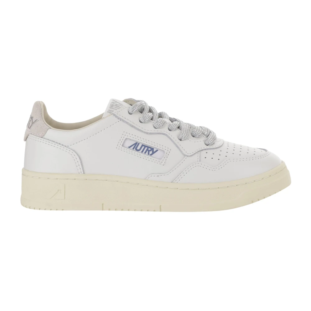 Autry Medalist Lage Leren Sneakers Dames Schoenen Wit