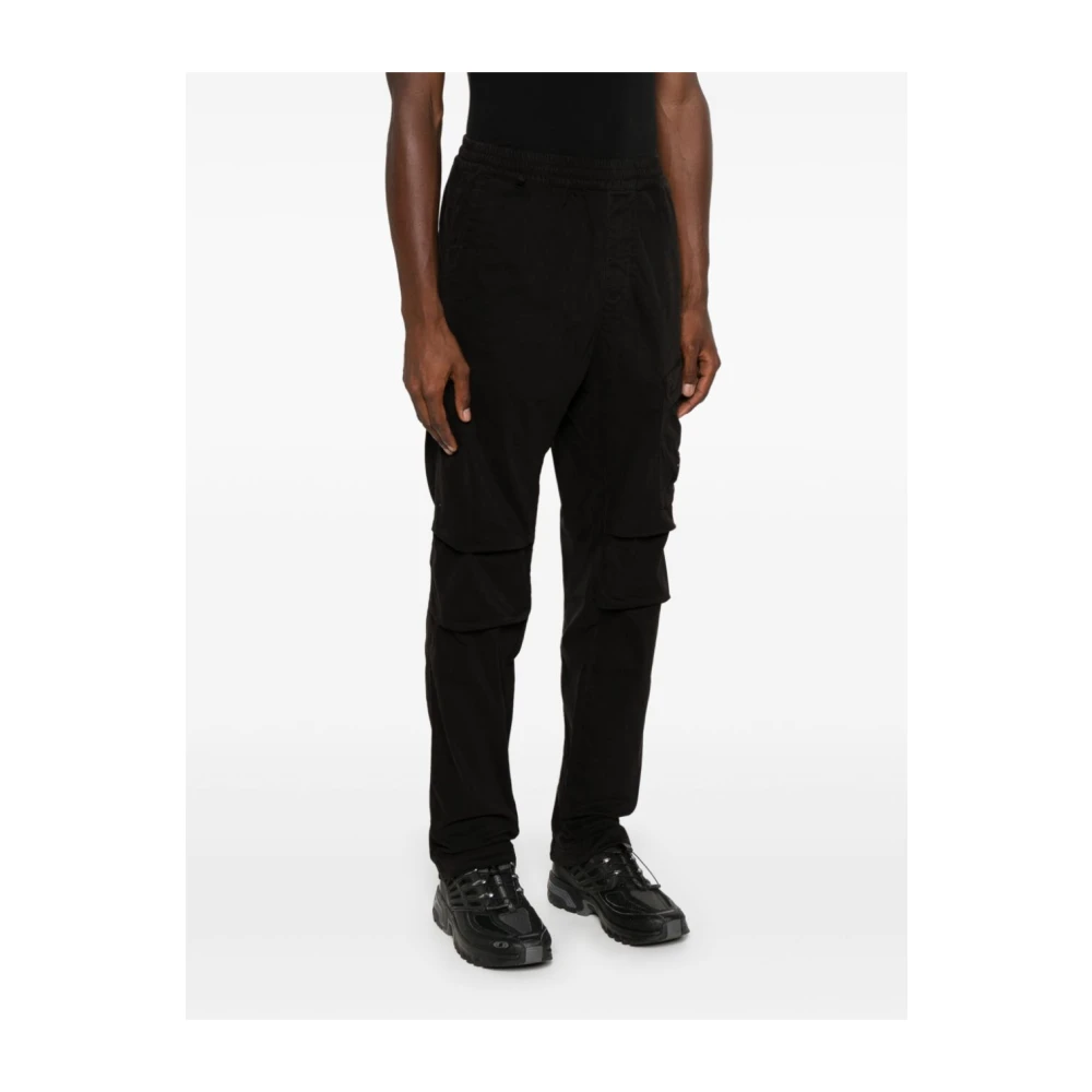 C.P. Company Zwarte Slim Fit Broek Black Heren