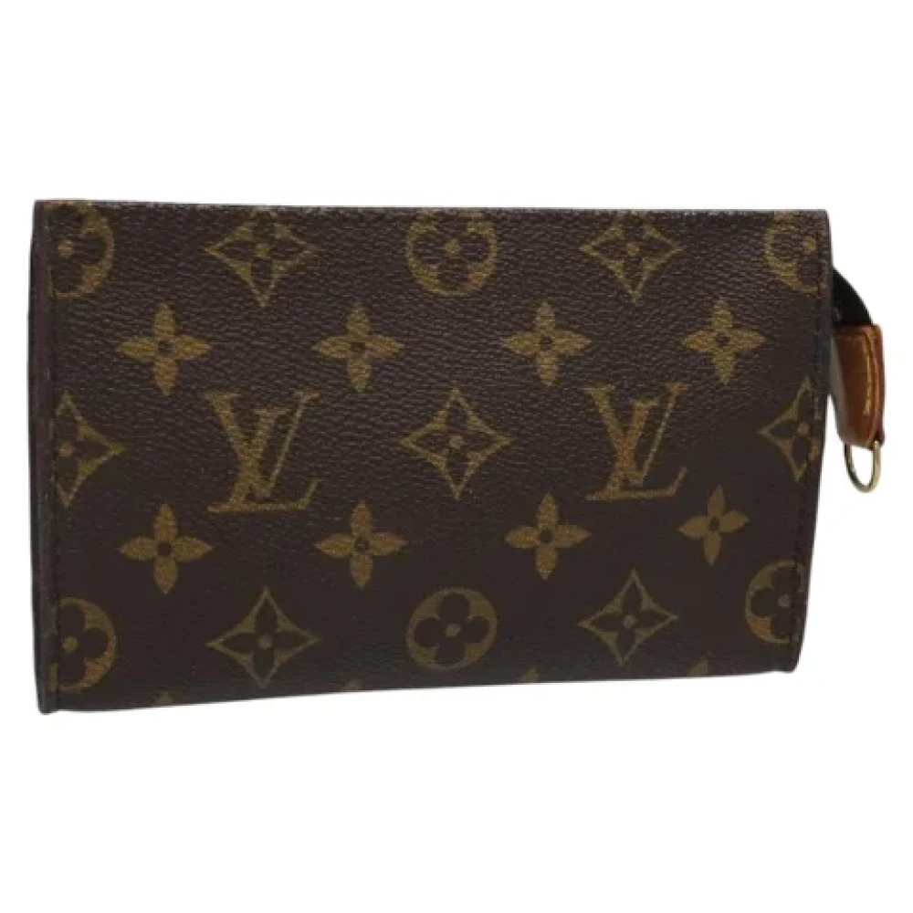 Louis Vuitton Vintage Pre-owned Canvas pouches Brown Dames