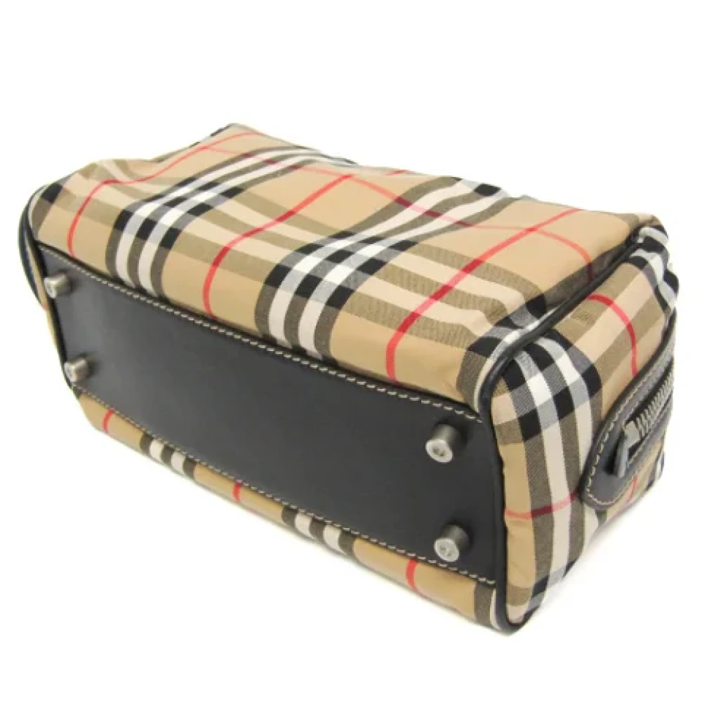 Burberry Vintage Pre-owned Leather clutches Beige Dames