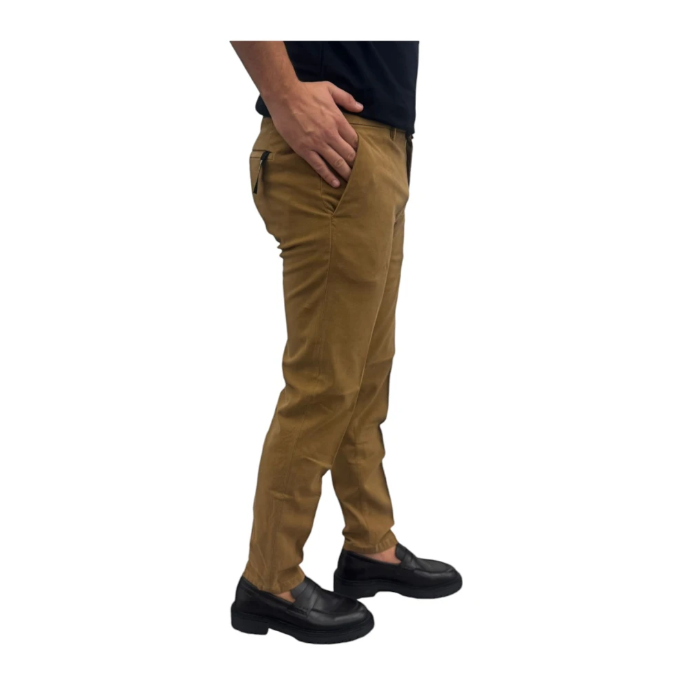 Siviglia Stijlvolle broek voor mannen Brown Heren