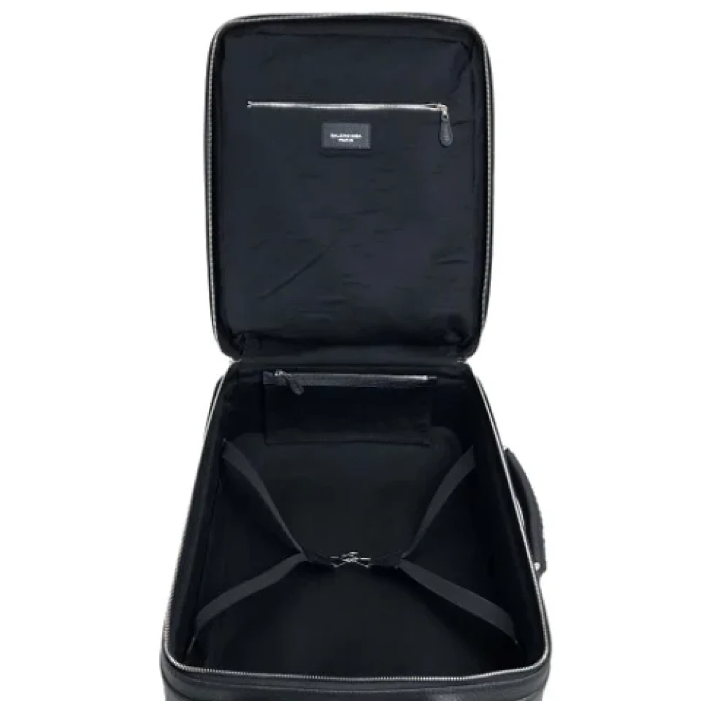 Balenciaga Vintage Pre-owned Leather travel-bags Black Dames
