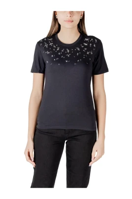 Glittrande Rhinestone T-shirt