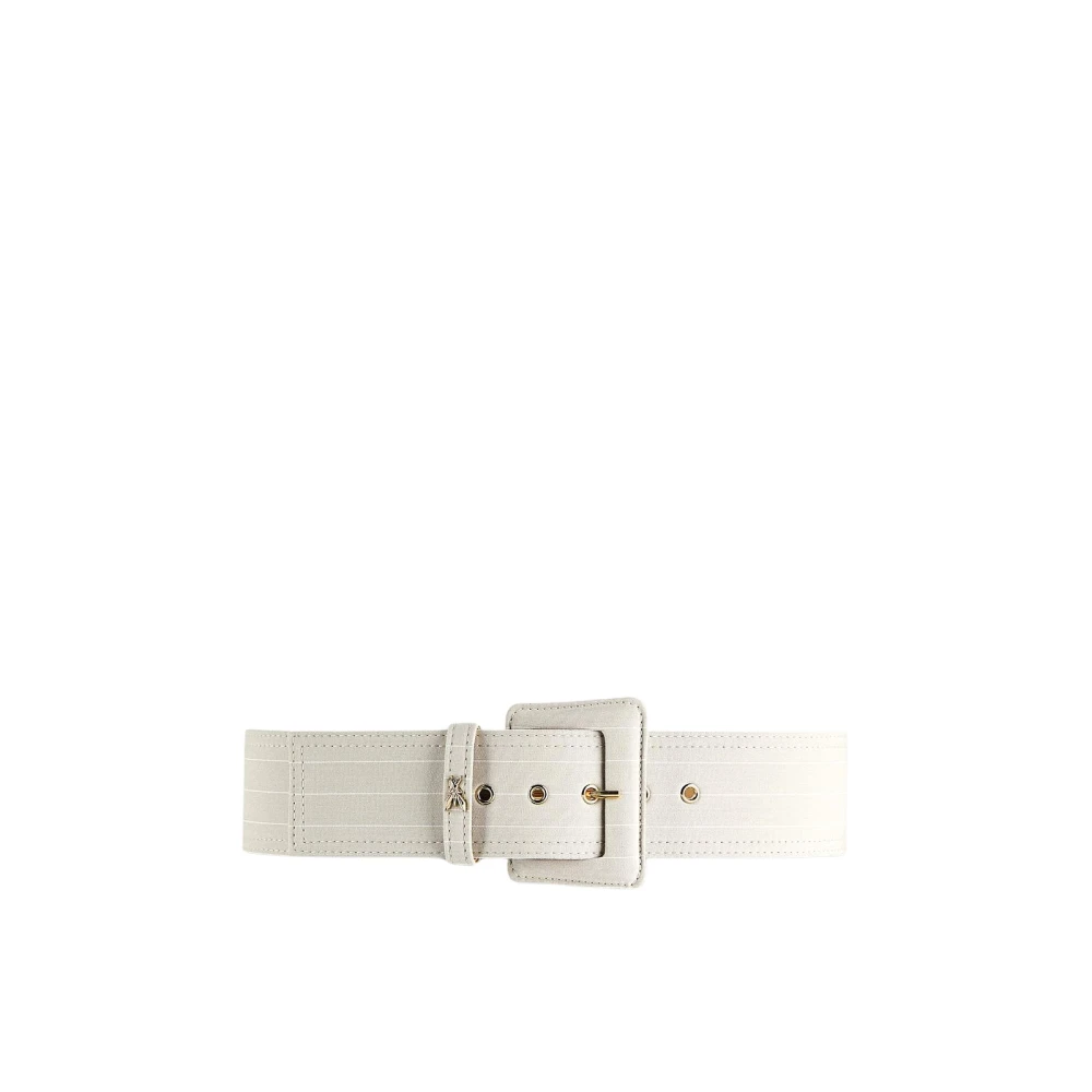 PATRIZIA PEPE Hoge taille riem Art. 8W8783A457 White Dames