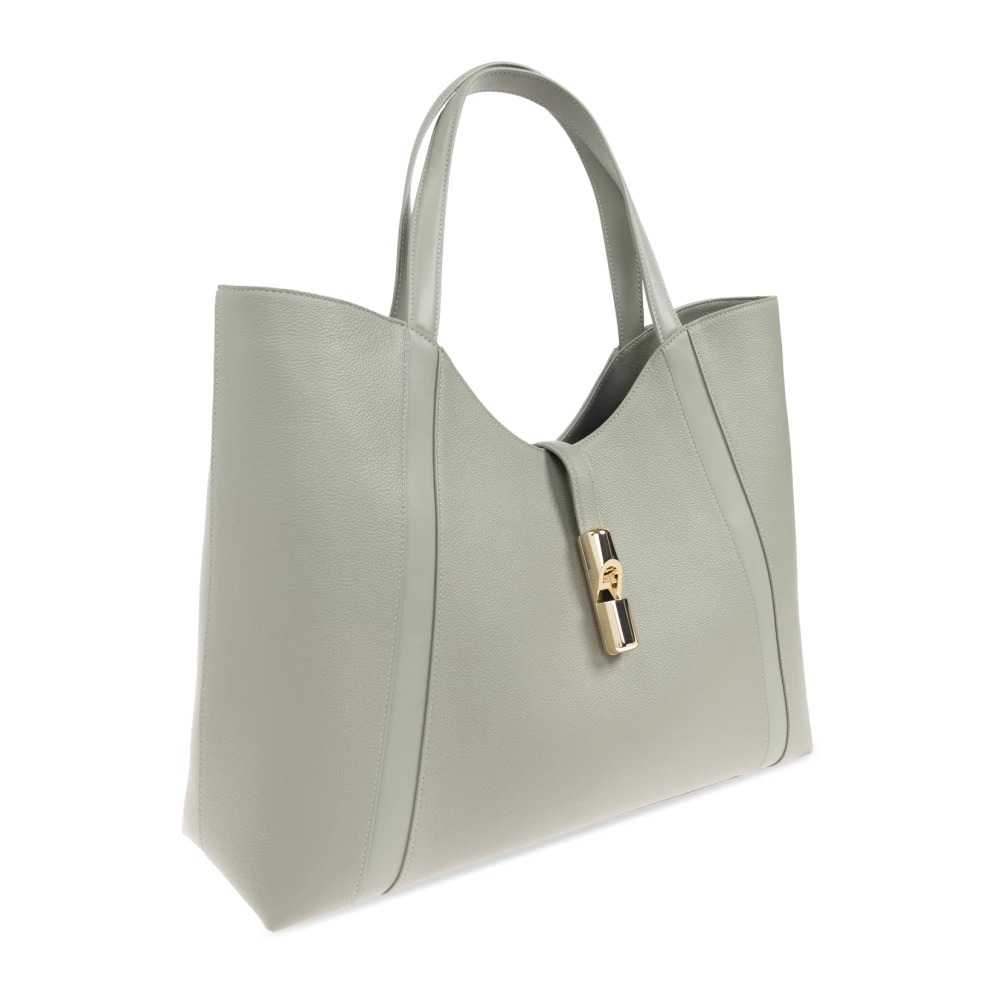 Furla Tas Goccia XL Green Dames