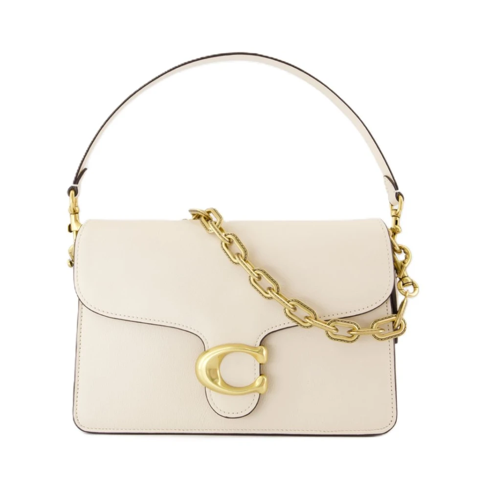 Coach Women's White Handbags, One Size, Chain Tabby Shoulder Bag