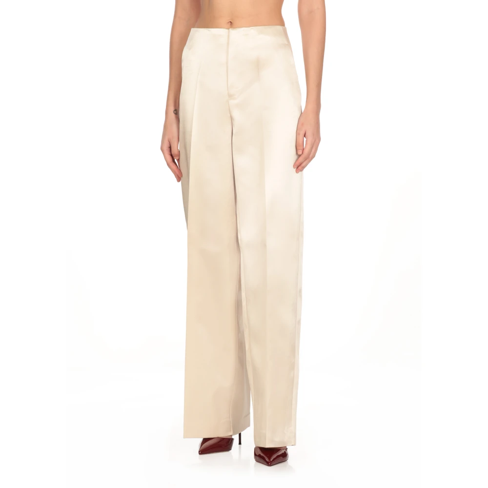 Philosophy di Lorenzo Serafini Ivoor Broek met Riemlussen Beige Dames