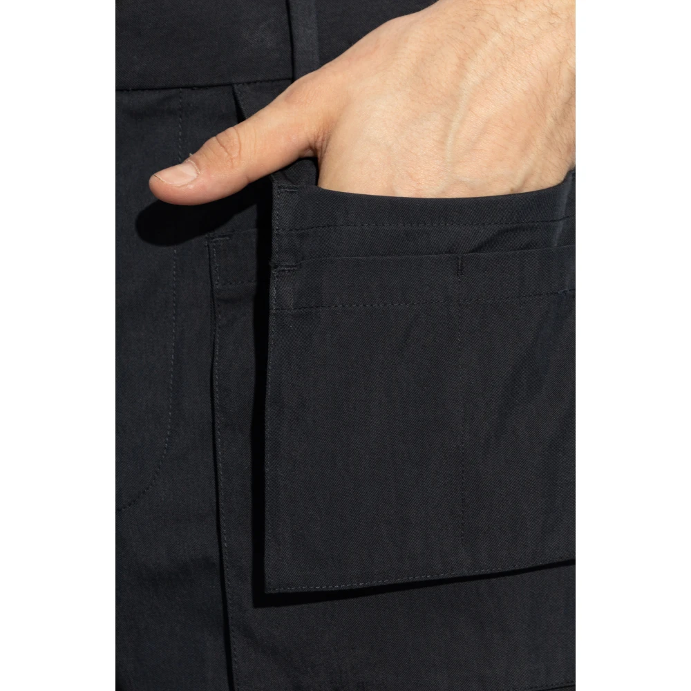 Helmut Lang Auto broek Blue Heren