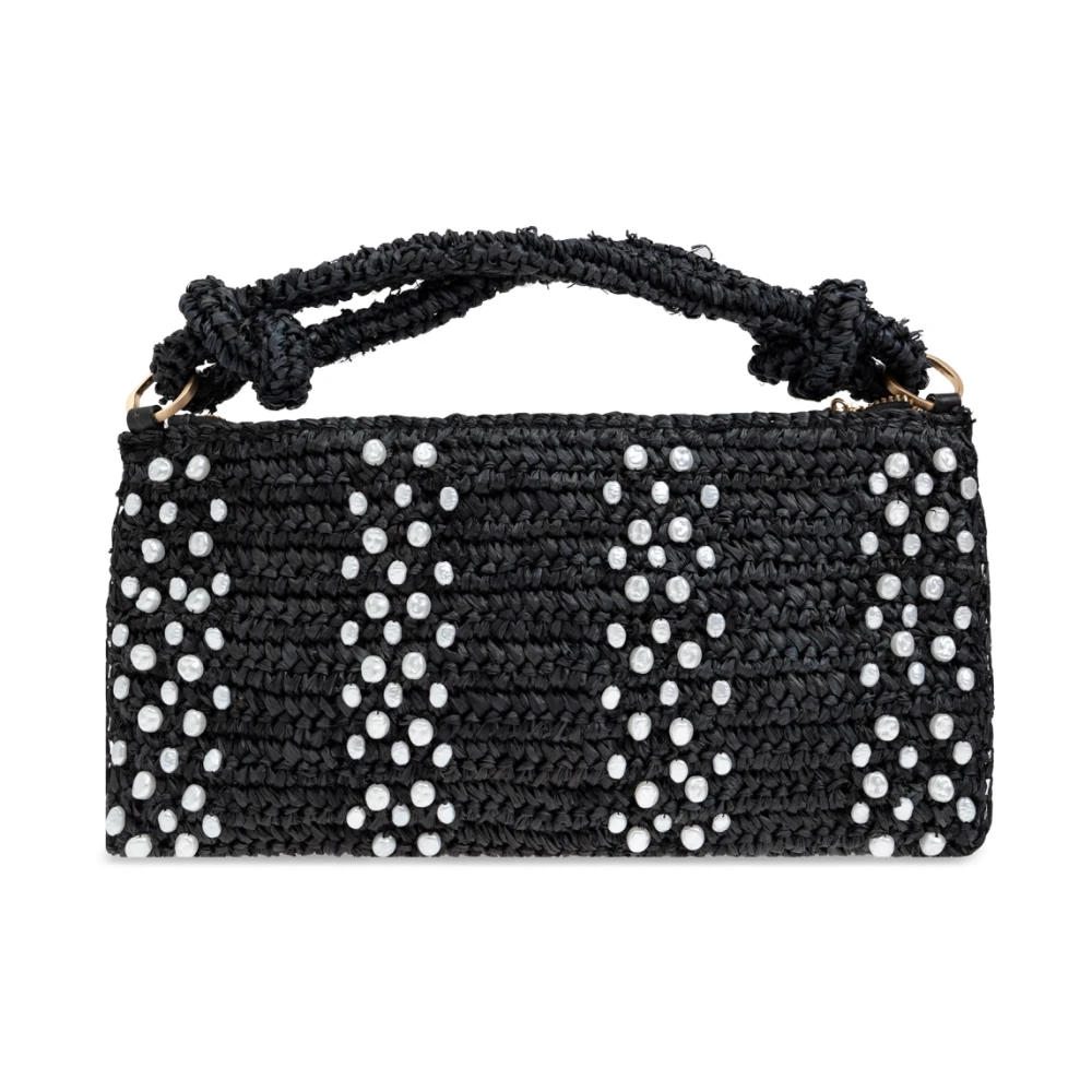 Cult Gaia Handtas Hera Nano Black Dames