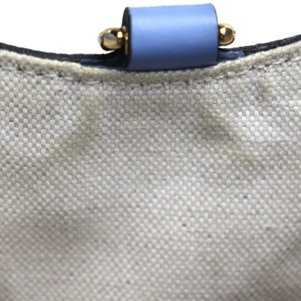 Gucci Vintage Pre-owned Fabric gucci-bags Blue Dames