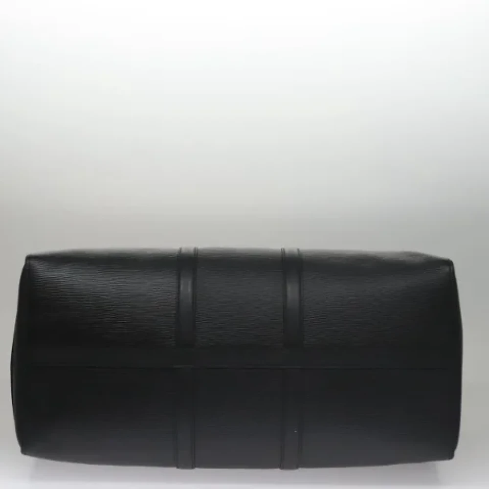 Louis Vuitton Vintage Pre-owned Leather travel-bags Black Dames