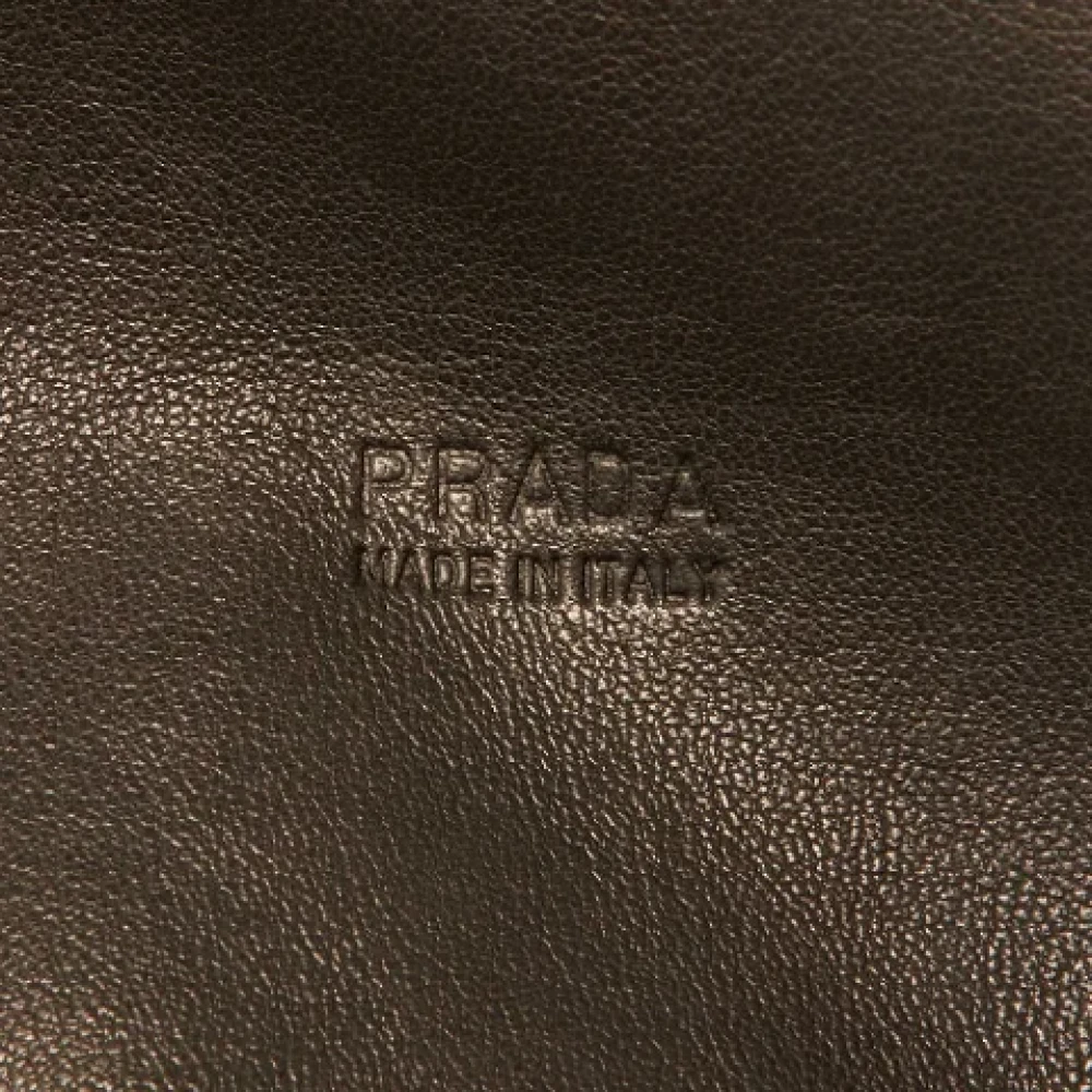 Prada Vintage Pre-owned Leather belts Brown Dames