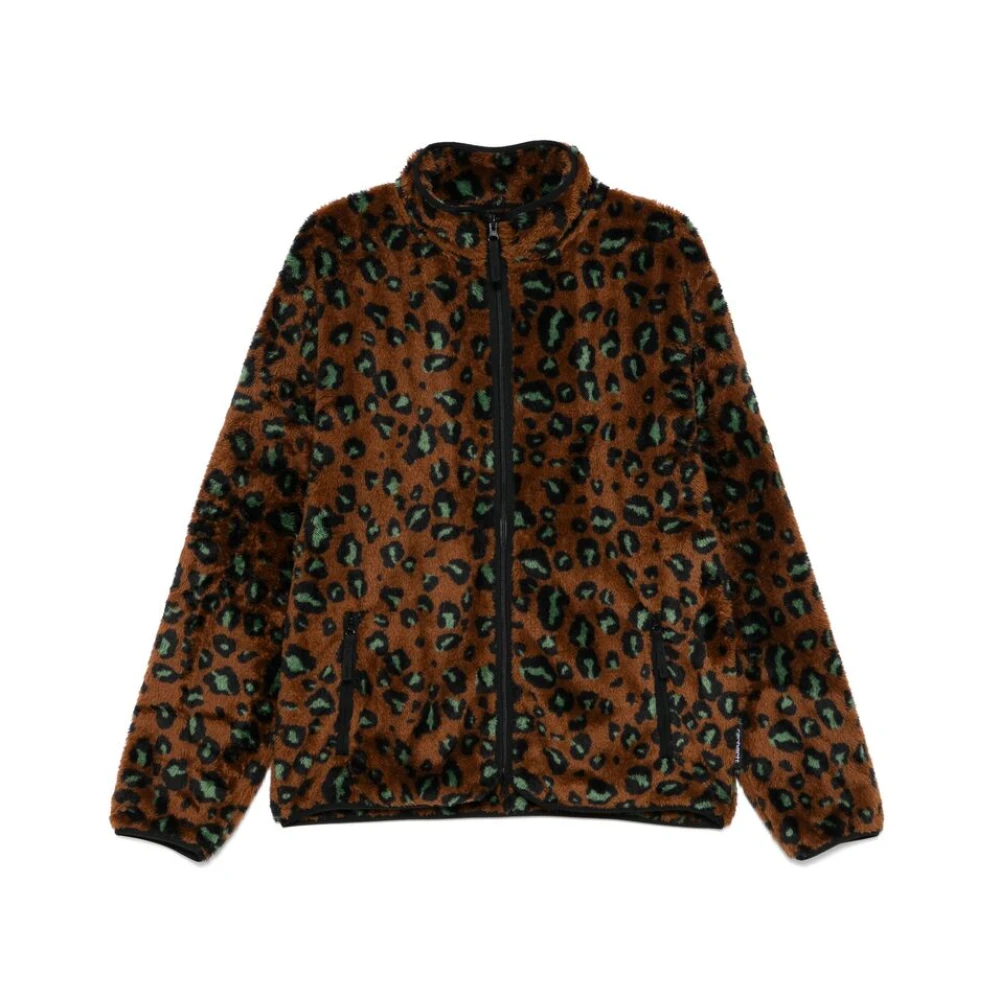 Carhartt WIP Luipaardprint Fleece Jas Multicolor Heren
