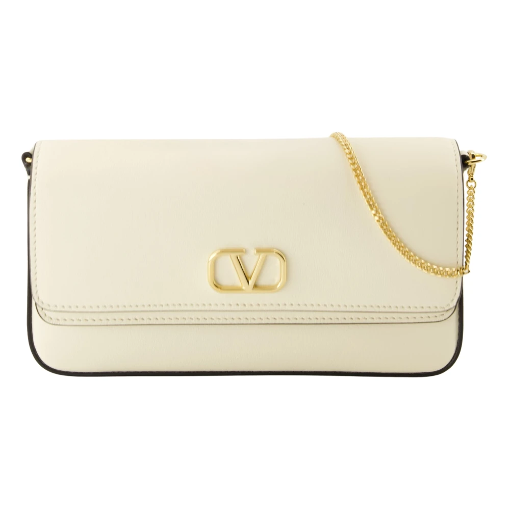 Valentino Garavani Witte VLogo Signature Mini Schoudertas White Dames