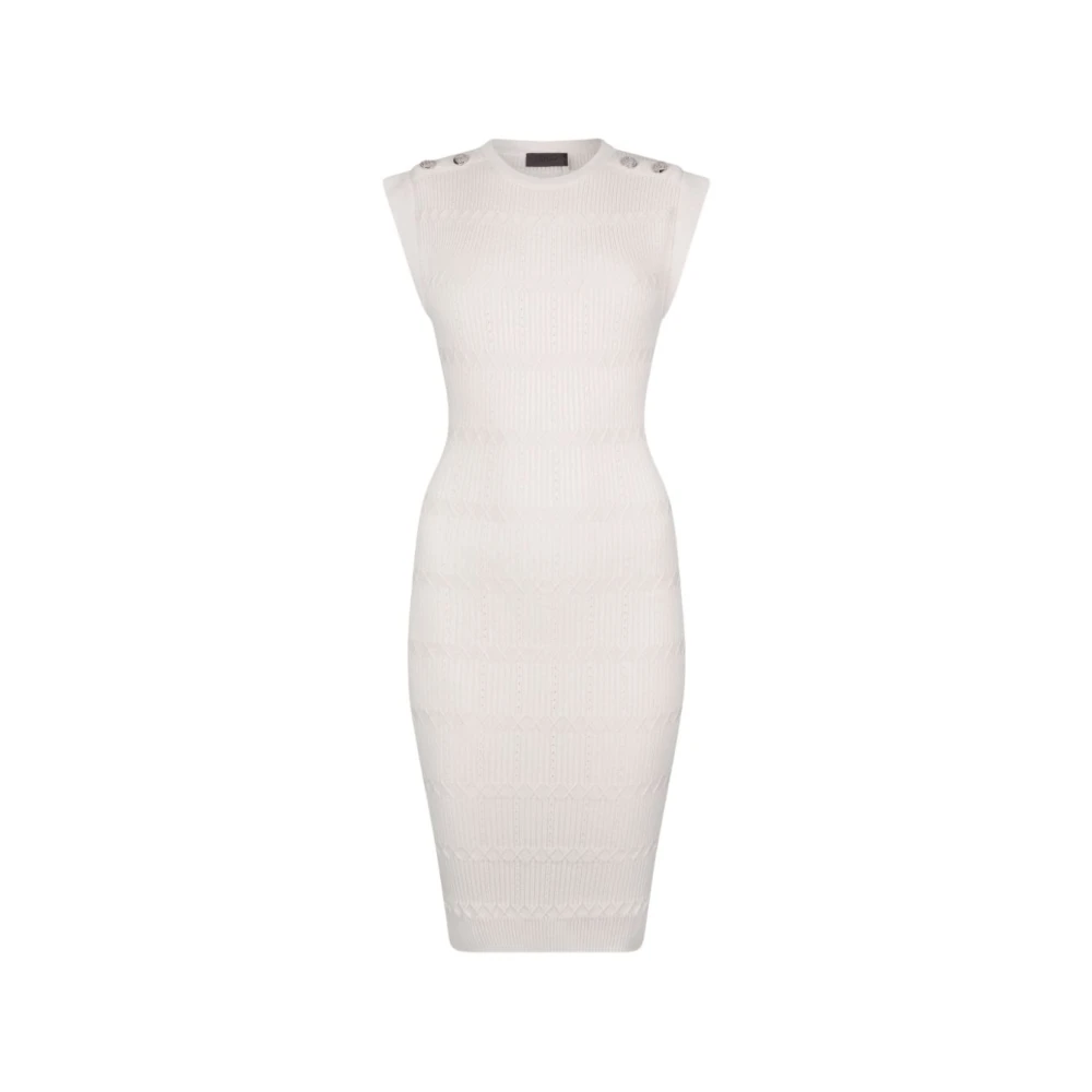 Liu Jo Women's Beige Short Knit Dress