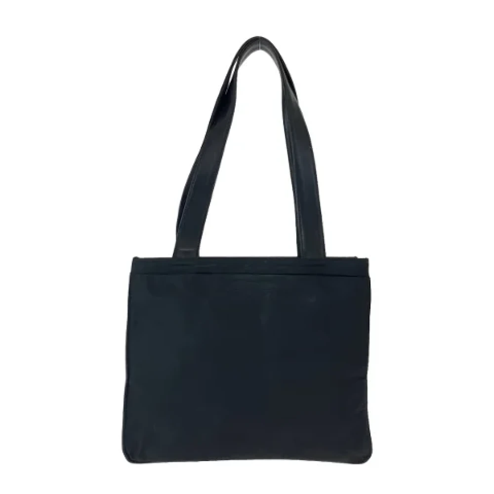 Prada Vintage Pre-owned Canvas totes Black Dames