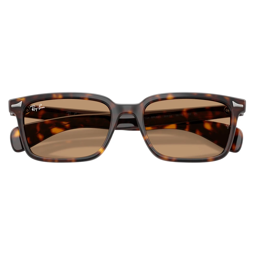 Ray-Ban , Sunglasses, Unisex, Brown, 56 Mm, Brunel Sunglasses - Image 3