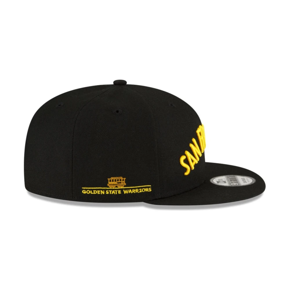 new era NBA ALT Cap Zwart Patched Logo Black Heren