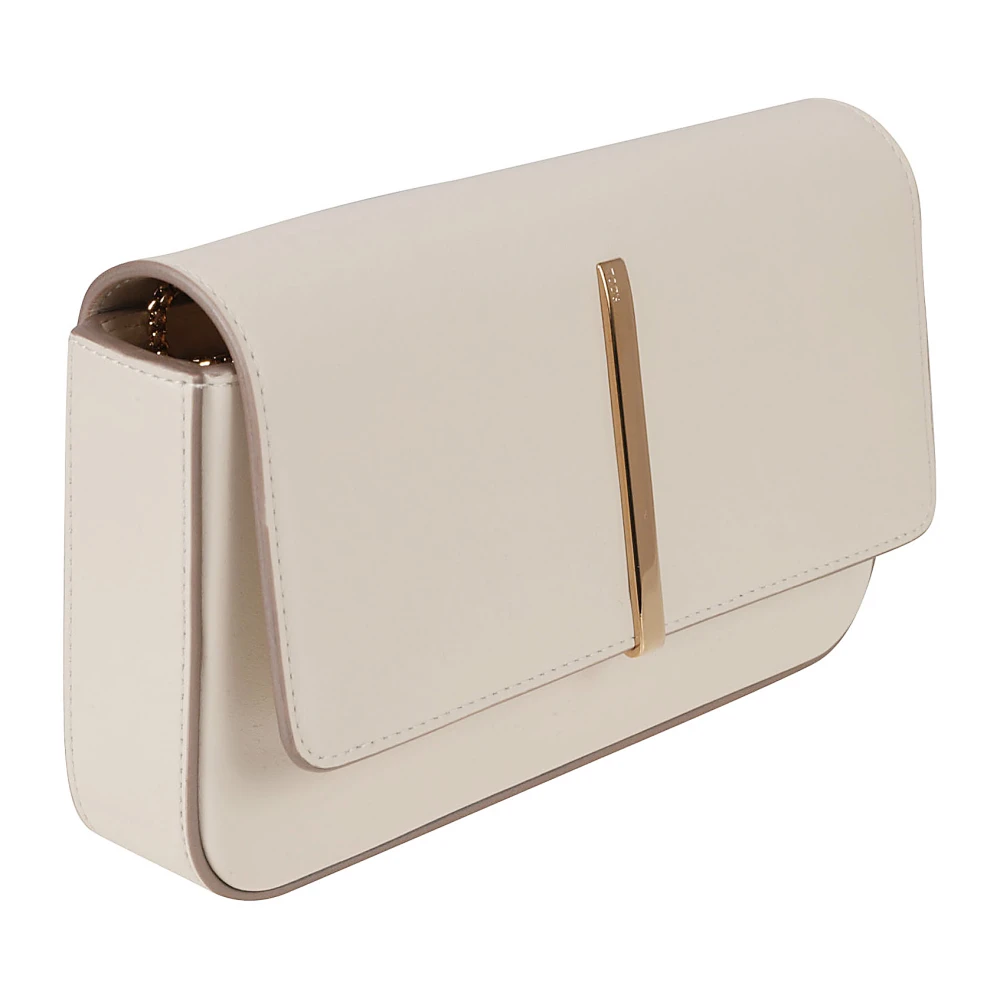 TOD'S Witte Mini Tas met Kettingband White Dames
