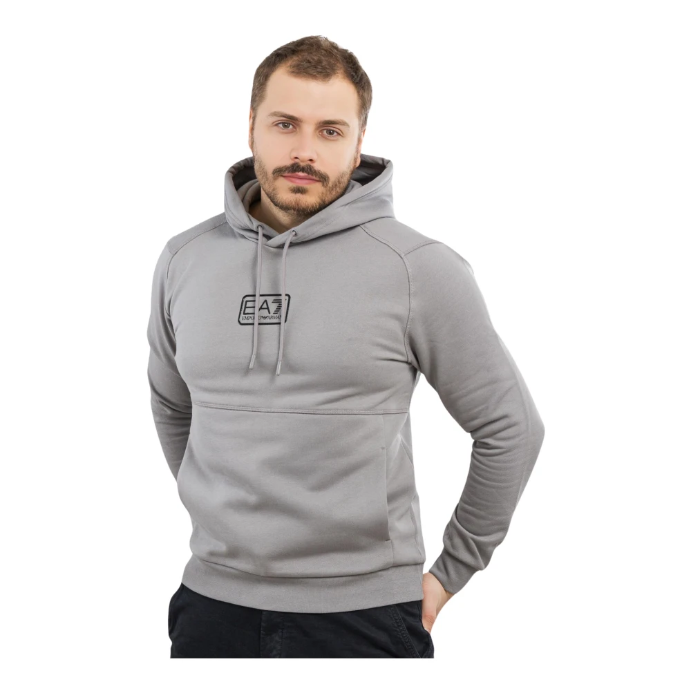 Emporio Armani EA7 Heren Sweatshirt EA7 6Rpm96-Pj07Z Gray Heren