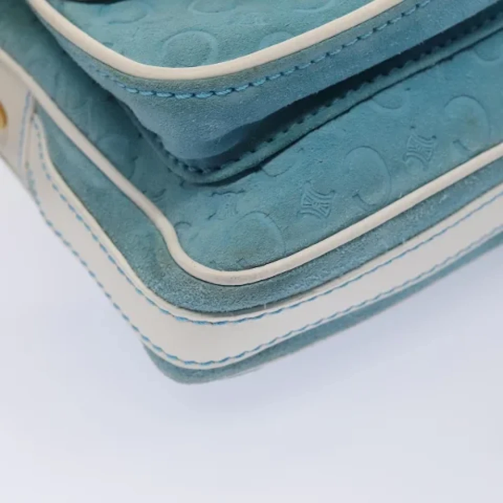 Celine Vintage Pre-owned Canvas celine-bags Blue Dames