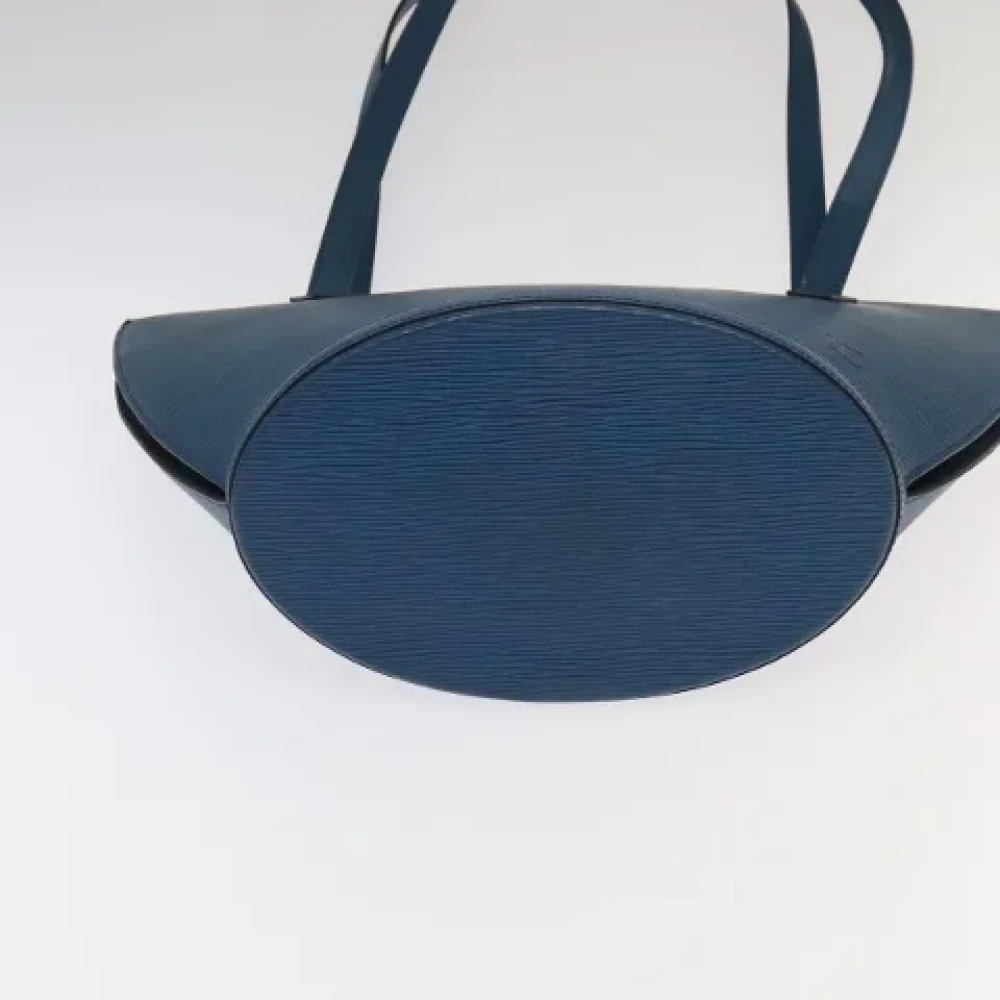 Louis Vuitton Vintage Pre-owned Leather louis-vuitton-bags Blue Dames